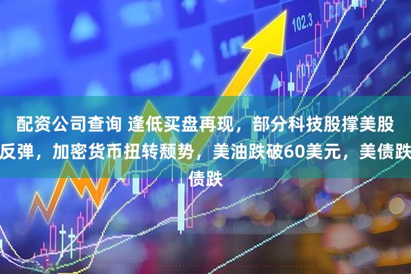 配资公司查询 逢低买盘再现，部分科技股撑美股反弹，加密货币扭转颓势，美油跌破60美元，美债跌