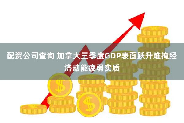 配资公司查询 加拿大三季度GDP表面跃升难掩经济动能疲弱实质