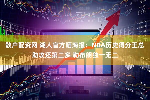 散户配资网 湖人官方晒海报：NBA历史得分王总助攻还第二多 勒布朗独一无二