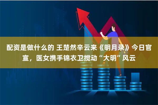 配资是做什么的 王楚然辛云来《明月录》今日官宣，医女携手锦衣卫搅动“大明”风云