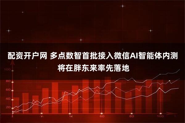 配资开户网 多点数智首批接入微信AI智能体内测 将在胖东来率先落地